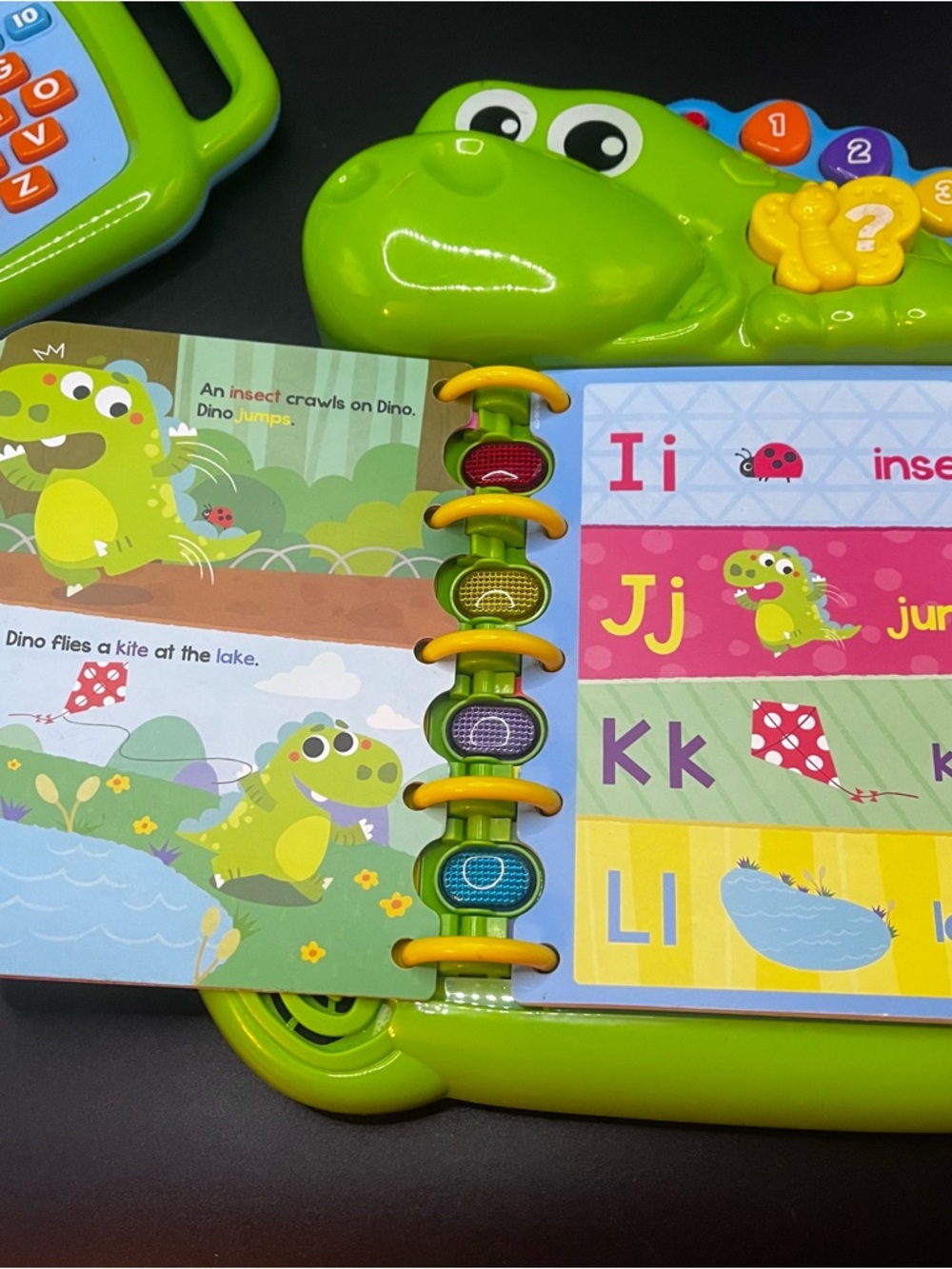 Leap Frog Bundle of 3 Electronic Learning Toys Toddler Laptop Dino ABC Word Book - Picture 10 of 16